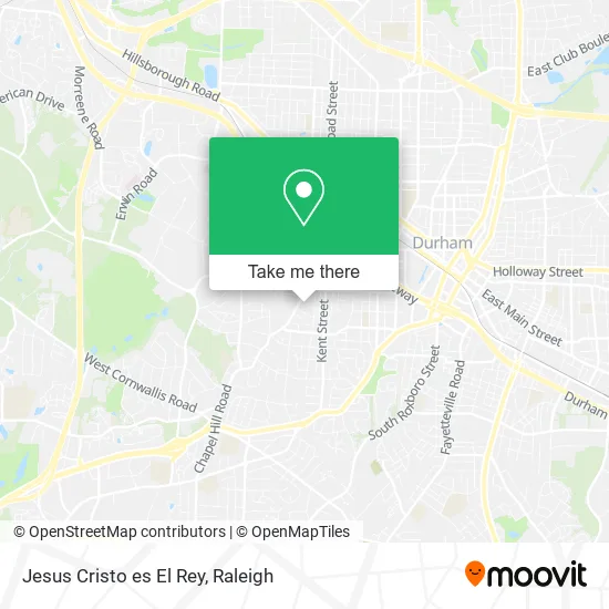 Jesus Cristo es El Rey map