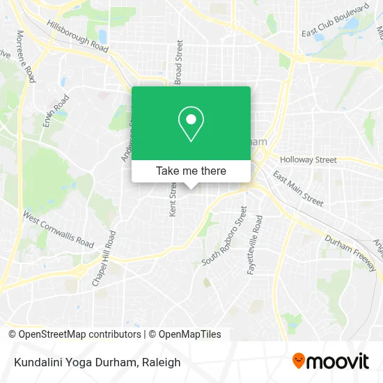 Kundalini Yoga Durham map