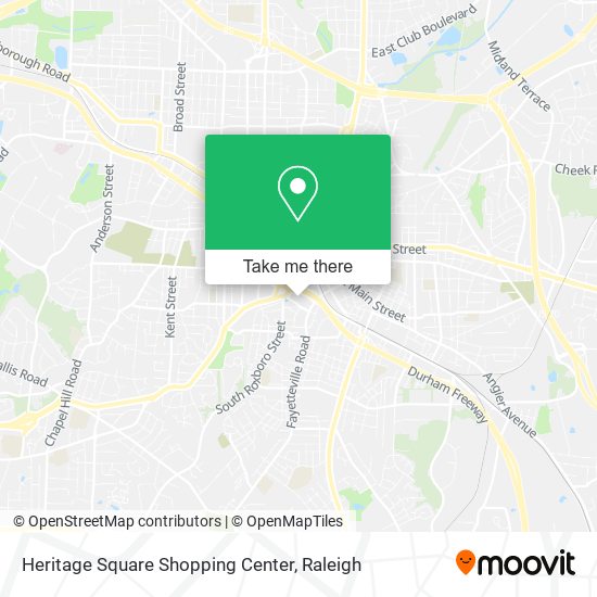 Heritage Square Shopping Center map