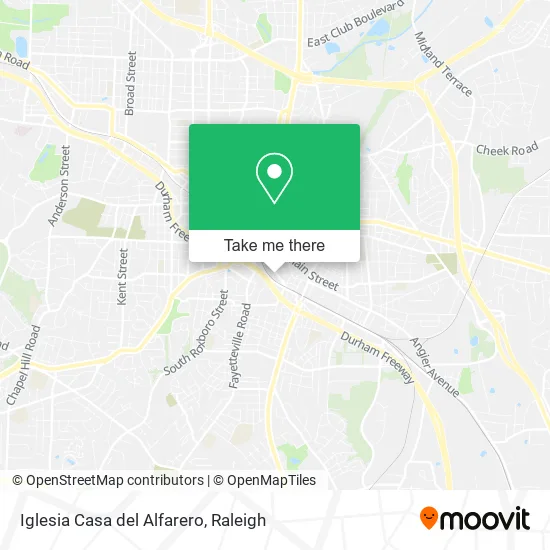 Mapa de Iglesia Casa del Alfarero