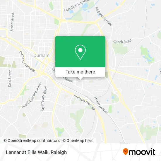 Lennar at Ellis Walk map
