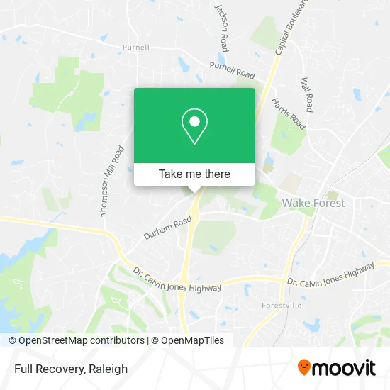 Full Recovery map