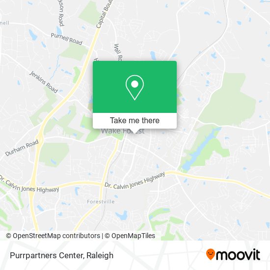 Mapa de Purrpartners Center