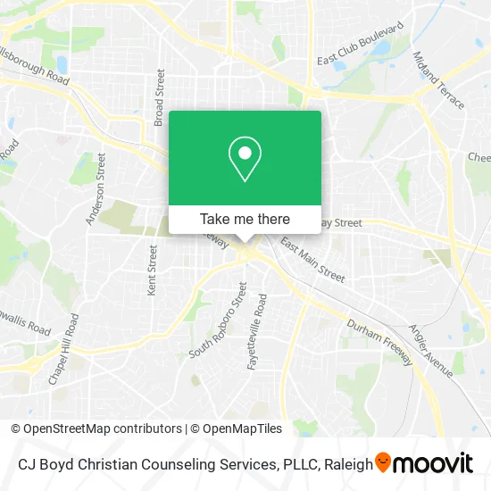 CJ Boyd Christian Counseling Services, PLLC map