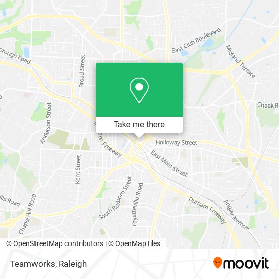Mapa de Teamworks