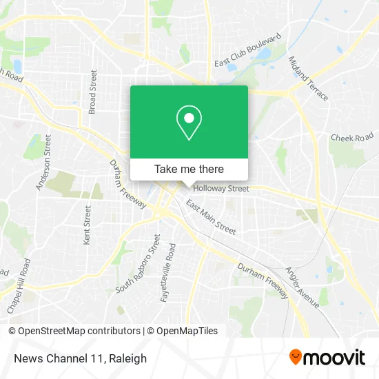 News Channel 11 map