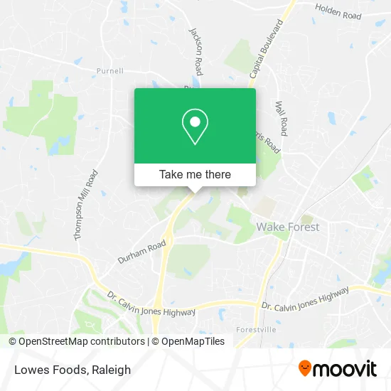 Lowes Foods map