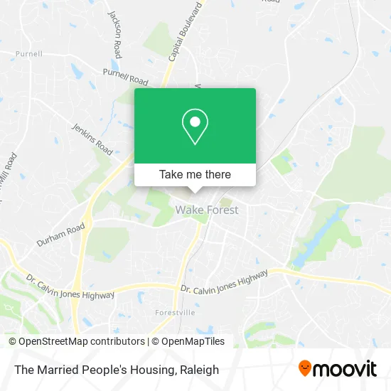 The Married People's Housing map