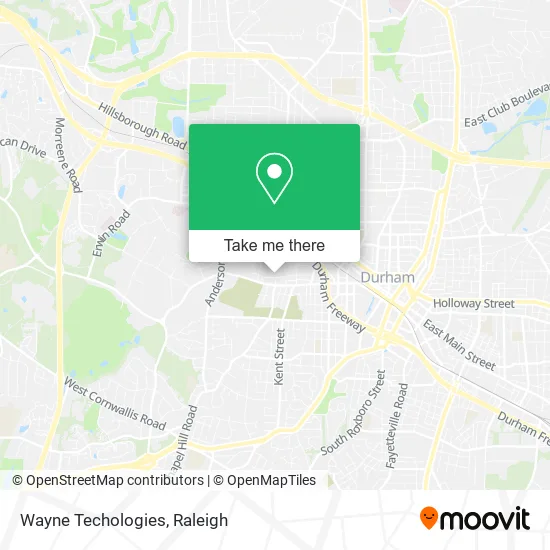 Mapa de Wayne Techologies