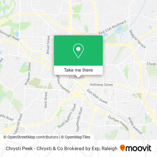 Mapa de Chrysti Peek - Chrysti & Co Brokered by Exp