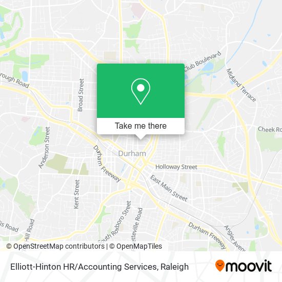 Mapa de Elliott-Hinton HR / Accounting Services