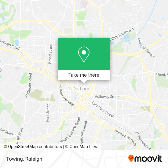 Towing map