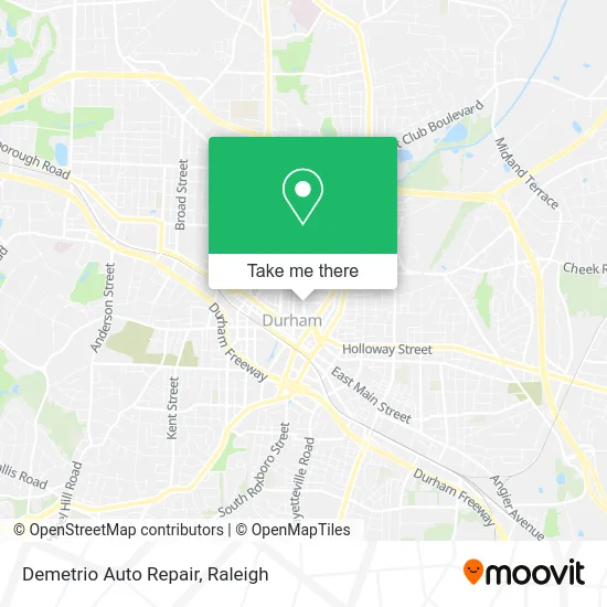 Demetrio Auto Repair map