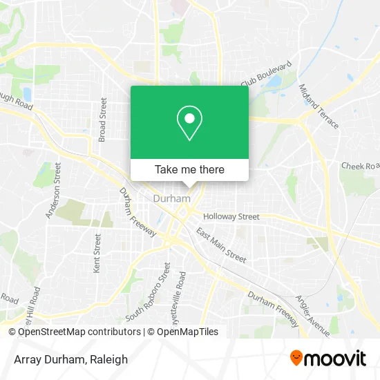 Array Durham map