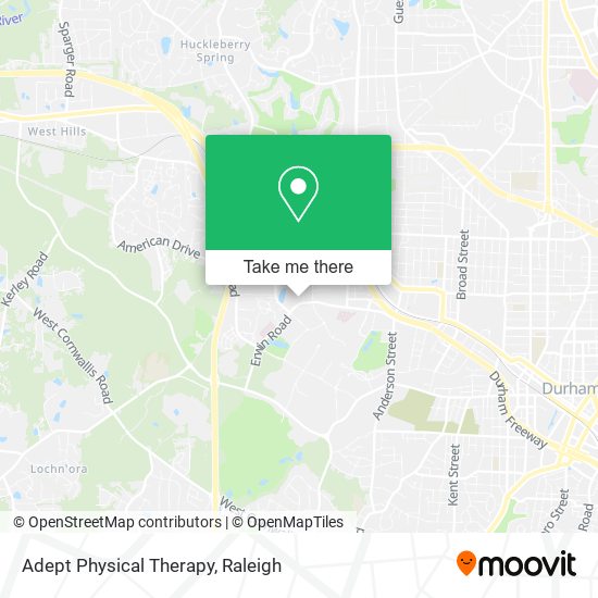 Adept Physical Therapy map