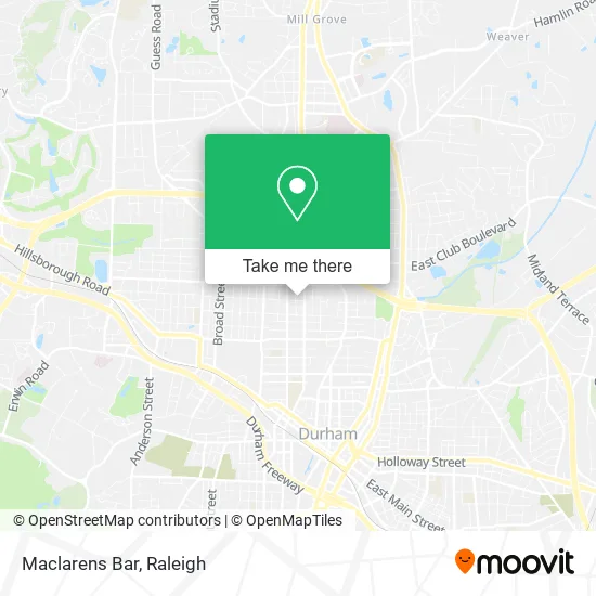Maclarens Bar map