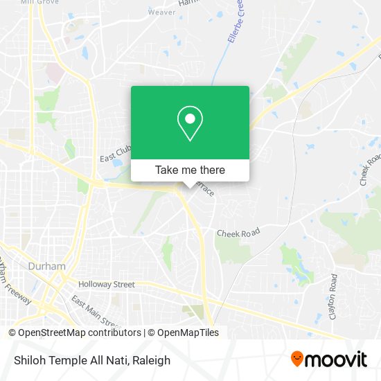 Shiloh Temple All Nati map