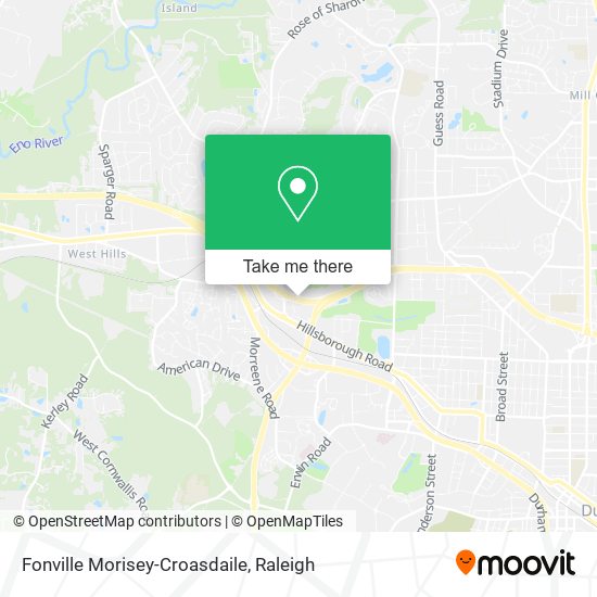 Mapa de Fonville Morisey-Croasdaile