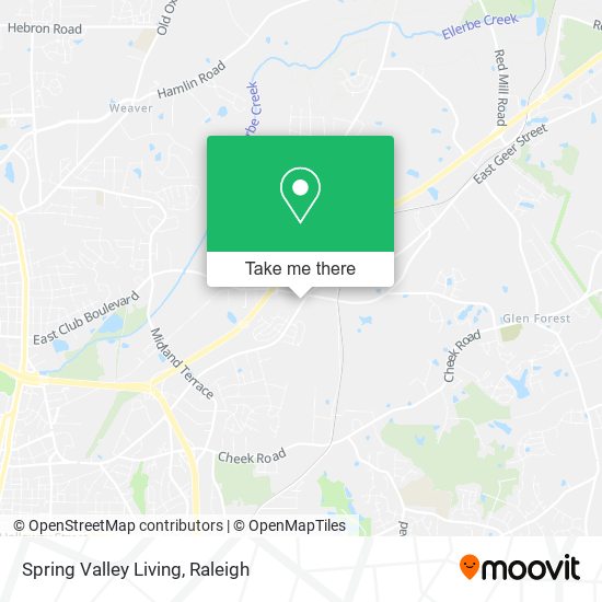 Mapa de Spring Valley Living