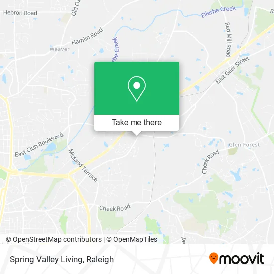 Spring Valley Living map