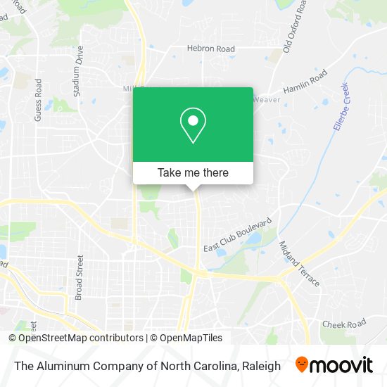 Mapa de The Aluminum Company of North Carolina