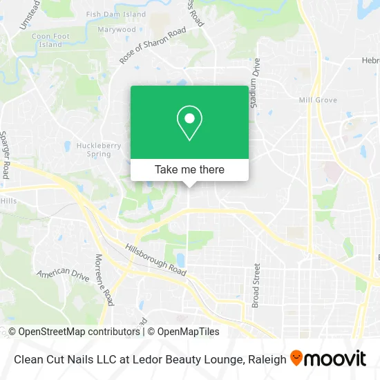 Clean Cut Nails LLC at Ledor Beauty Lounge map