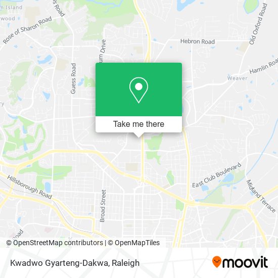 Mapa de Kwadwo Gyarteng-Dakwa