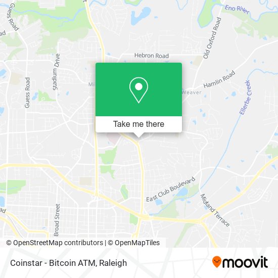 Coinstar - Bitcoin ATM map