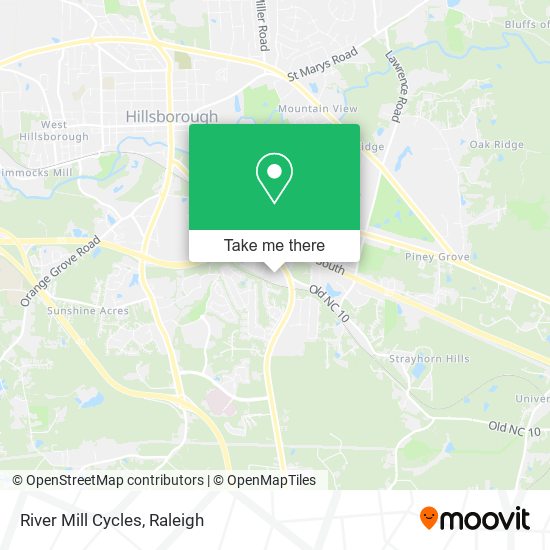 River Mill Cycles map