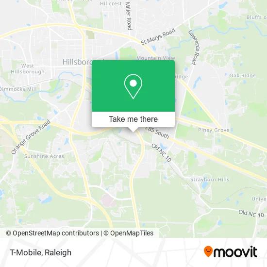 T-Mobile map