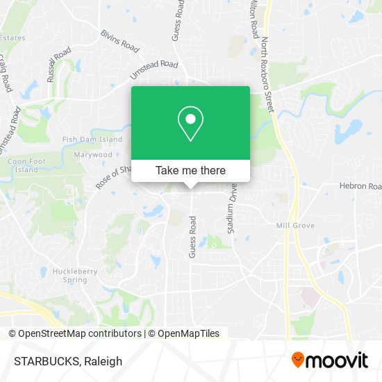 Mapa de STARBUCKS