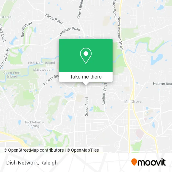 Dish Network map