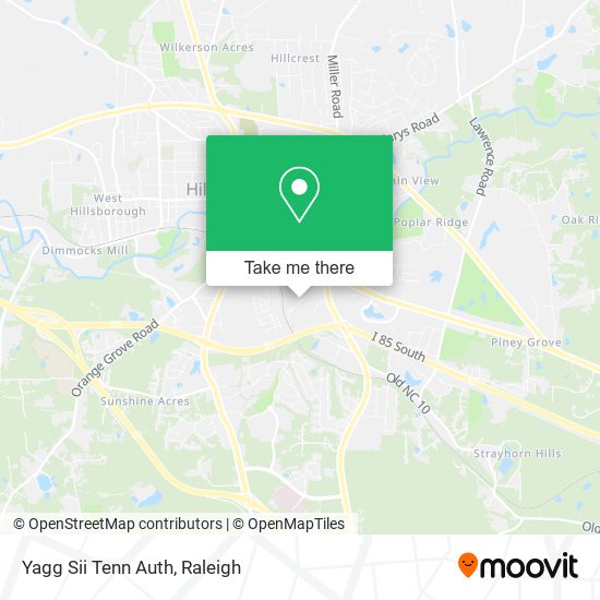 Yagg Sii Tenn Auth map