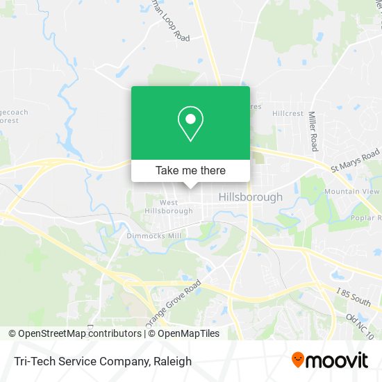 Mapa de Tri-Tech Service Company