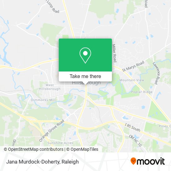 Jana Murdock-Doherty map