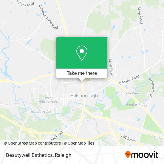 Beautywell Esthetics map