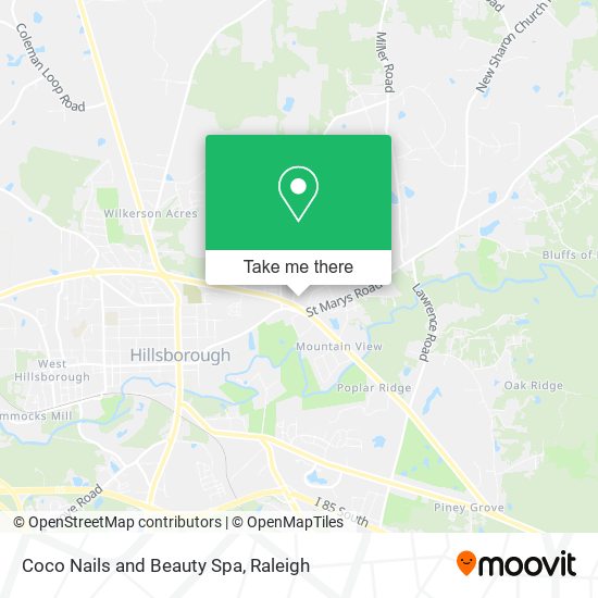 Coco Nails and Beauty Spa map
