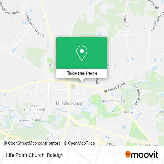 Life Point Church map
