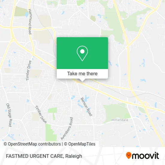 FASTMED URGENT CARE map