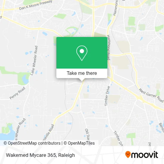Wakemed Mycare 365 map