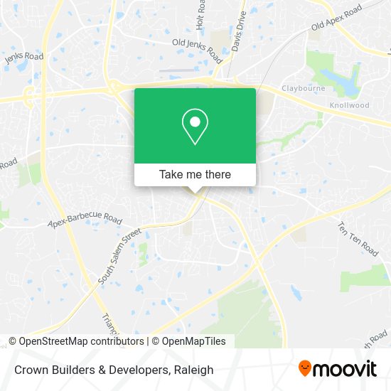Mapa de Crown Builders & Developers