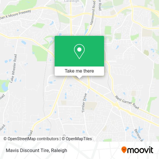 Mavis Discount Tire map