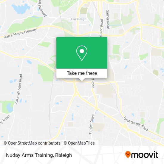 Nuday Arms Training map