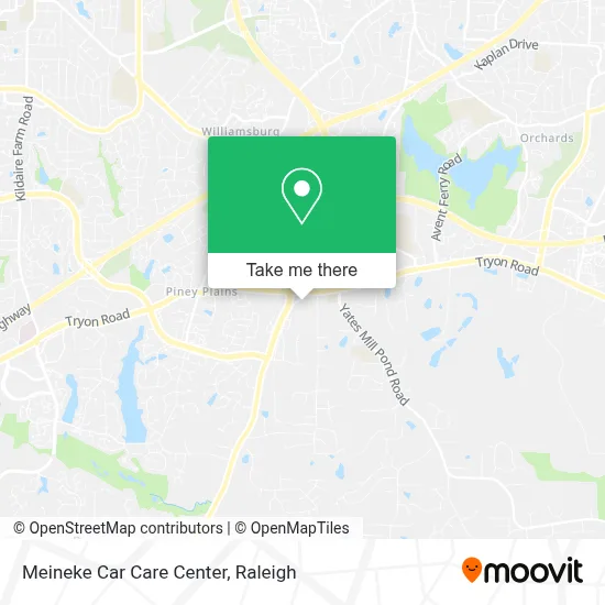 Meineke Car Care Center map