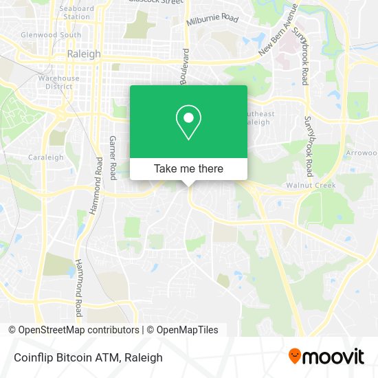 Mapa de Coinflip Bitcoin ATM