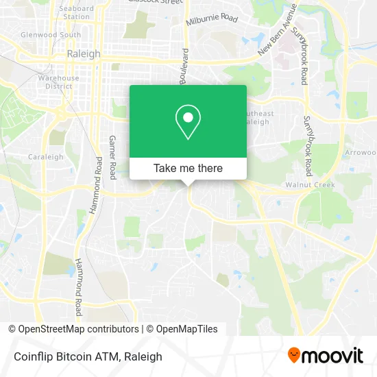 Coinflip Bitcoin ATM map