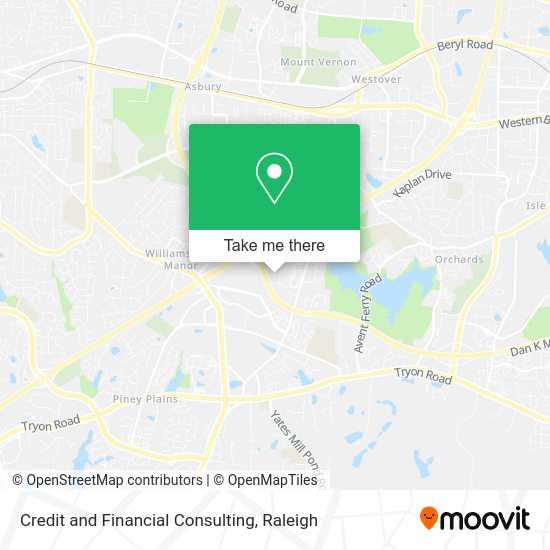 Credit and Financial Consulting map