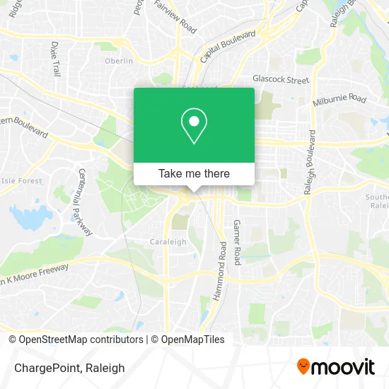 ChargePoint map