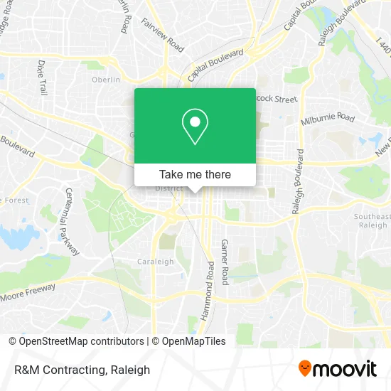 Mapa de R&M Contracting