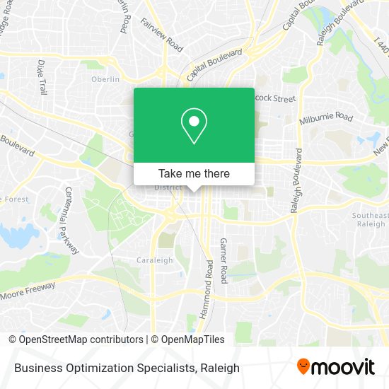 Business Optimization Specialists map